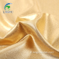 Twill Dobule Sides Satin Golden Foiling Tessuto